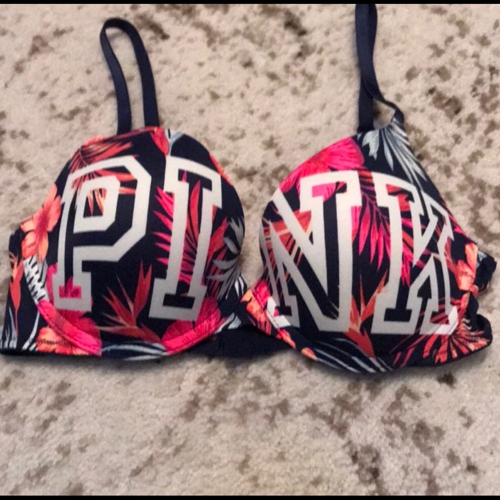 Pink bra